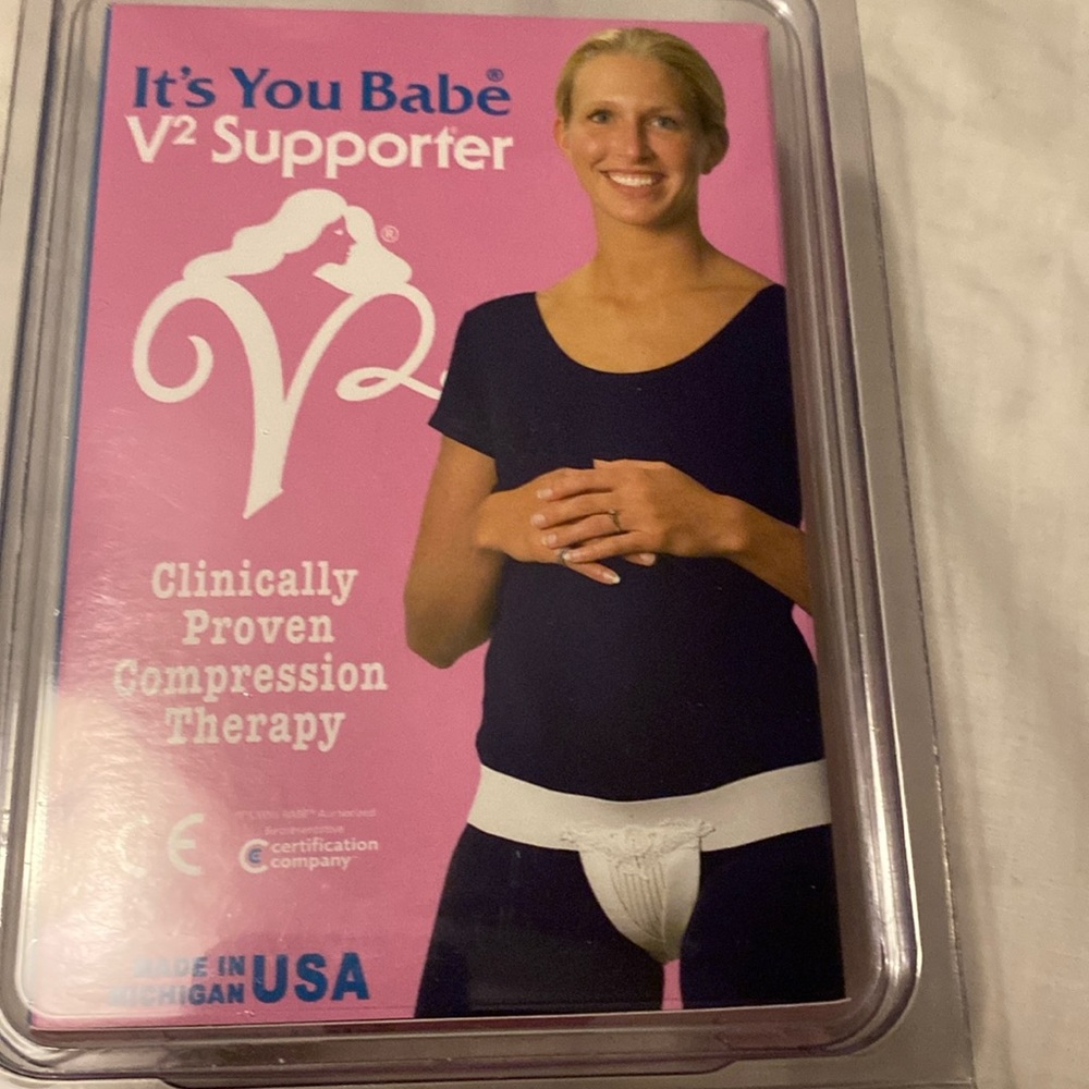 V2 Supporter It's You Babe Compression Therapy Vulvar Varicosities Prolapse